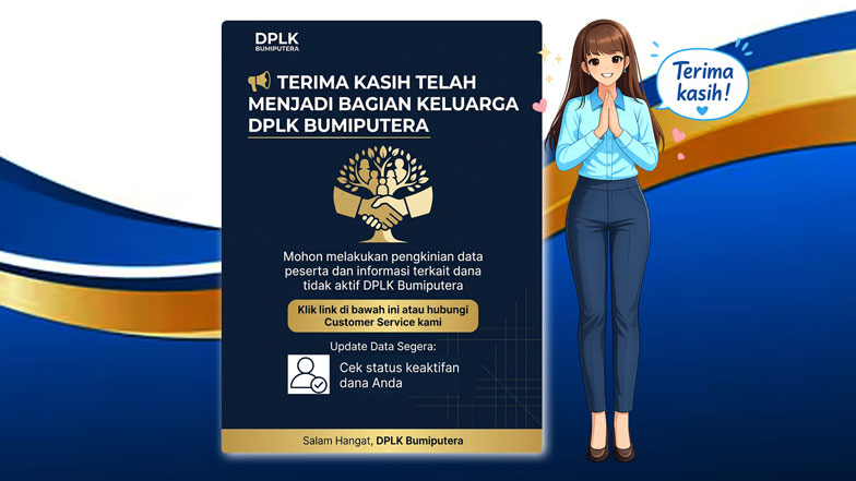 Banner pengkinian data DPLK Bumiputera